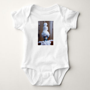 Einen Snowman V bauen Baby Strampler