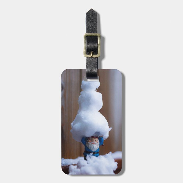 Einen Snowman V bauen Gepäckanhänger (Vorderseite vertikal)