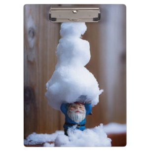 Einen Snowman V bauen Klemmbrett