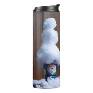 Einen Snowman V bauen Thermosbecher