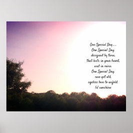 EINEN SPEZIELLEN TAG POSTER