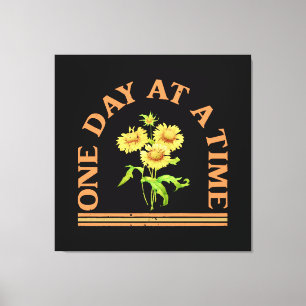 Einen Tag nach dem Anderen Leinwanddruck