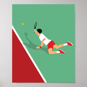 Einer der Beststen Tennisspieler aller Zeiten Poster