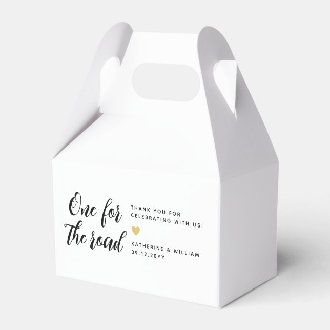 Einer für die Hochzeit Danke, dass Sie Snack Gefal Geschenkschachtel (Vorderseite)