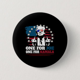 Einer für Joe One: Kamala Funny Trump wählen Trump Button