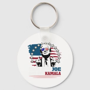 Einer für Joe One: Kamala Funny Trump wählen Trump Schlüsselanhänger