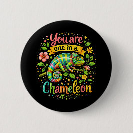 Einer in einem Chamäleon Button