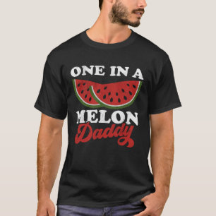 Einer in einem Melon Daddy Watermelon Vater Summer T-Shirt