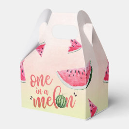 Einer in einem Melon Watermelon Geschenkschachtel