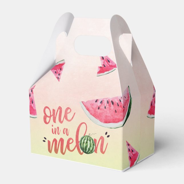 Einer in einem Melon Watermelon Geschenkschachtel (Vorderseite)
