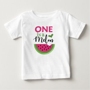 Einer in einem Melon Watermelon Pink-T - Shirt