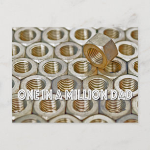 Einer in einer Million Nut Vatertag Postkarte