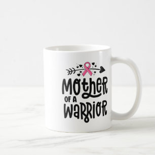 Einer Kriegerfamilie Brustkrebs Rosa Band  Kaffeetasse