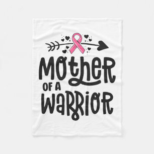 Einer Kriegerfamilie Brustkrebs Rosa Schleife  Fleecedecke