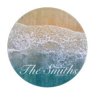 Einer mit dem Strand Schneidebrett