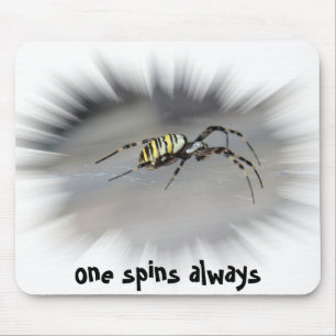 einer Spinnt immer Mauspad