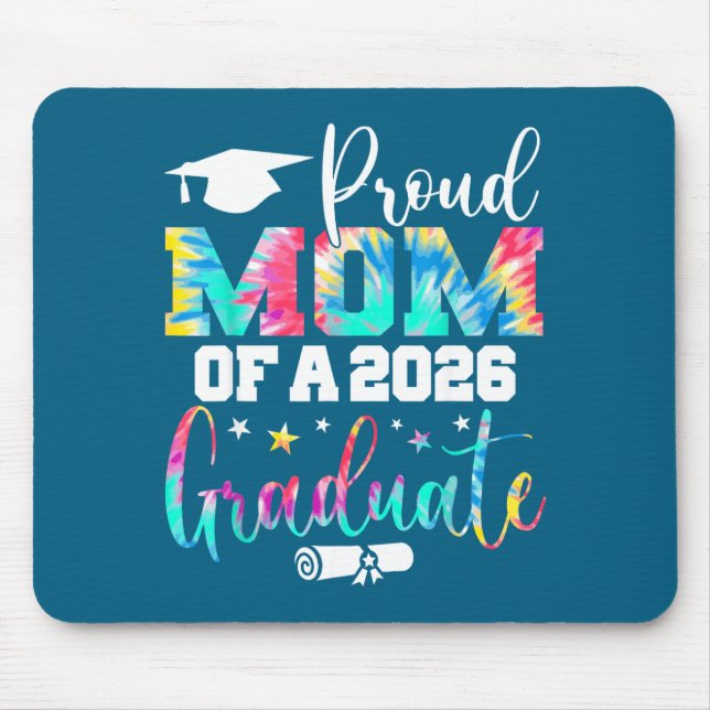 Einer stolzen Mutter Seniorin Mutter Klasse Mousepad (Vorne)