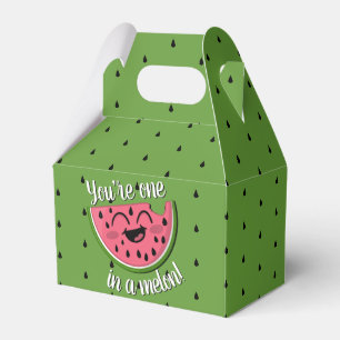Einer von ihnen im Melon Watermelon Girly First Bi Geschenkschachtel