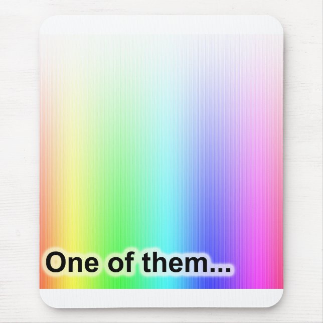 Einer von ihnen mousepad (Vorne)