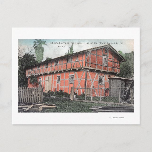 Eines der ältesten Häuser im Tal Postkarte (Vorderseite)