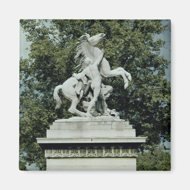 Eines der beiden "Frühpferde", 1739-45 Magnet (Vorne)
