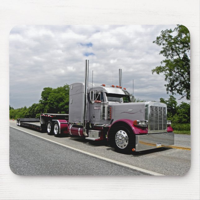 Eines Hornings Peterbilt 379 Mousepad (Vorne)