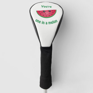 Eines in A Melon Funny Niedlich Kawaii Watermelon Golf Headcover