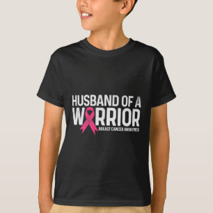 Eines Kriegers Brustkrebs-Shirt Rosa Band T-Shirt
