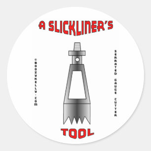 Eines Slickliners Werkzeug, Slickline, Öl-Gas, Runder Aufkleber