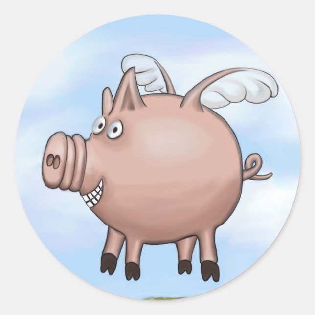 Eines Tages... Aufkleber (Vorderseite)