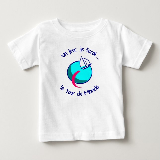 Eines Tages... Baby T-shirt (Vorderseite)