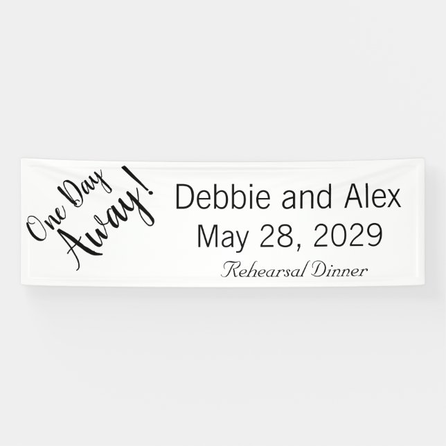 Eines Tages Probe Essen Banner Personalisiert (Horizontal)