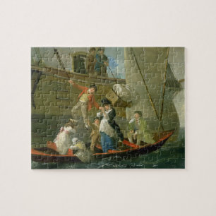 Eines verheirateten Seemanns adieu, c.1800 (Öl au
