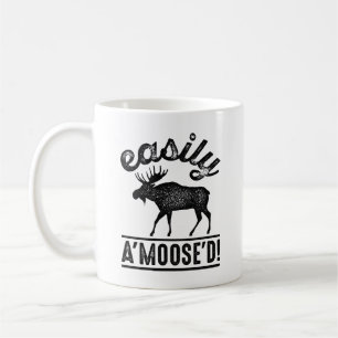 Einfach A’Moose’D Kaffeetasse
