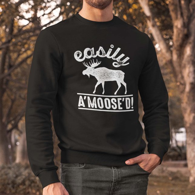 Einfach A’Moose’D Sweatshirt (Von Creator hochgeladen)