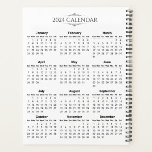 Einfach aber elegant - Kalender 2024   Planer