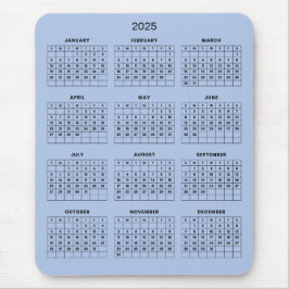 Einfach aber elegant - Kalender 2025 | Mousepad