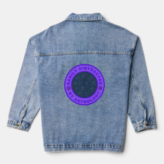 Einfach abgelenkt durch Astrologie Jeansjacke