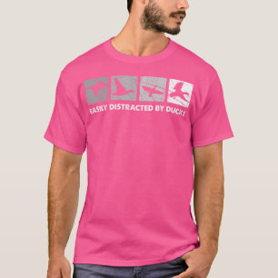 Einfach abgelenkt durch Enten-Entenjagd T-Shirt