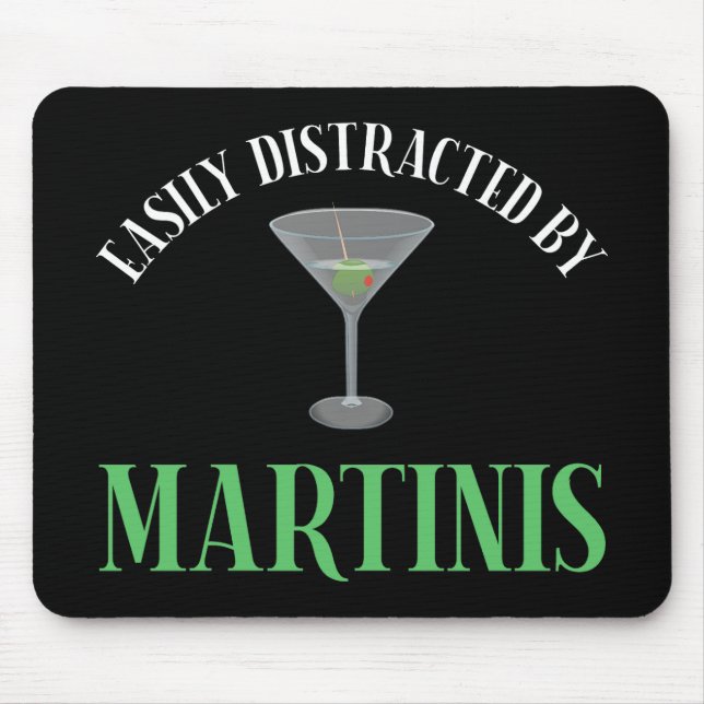 Einfach abgelenkt durch Martinis Mousepad (Vorne)