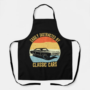 Einfach abgelenkt durch Oldtimer Schürze