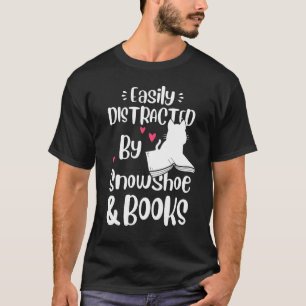 Einfach abgelenkt durch Snowshoe-Katze und Bücher T-Shirt