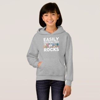 Einfach abgelenkt durch Steine Hoodie