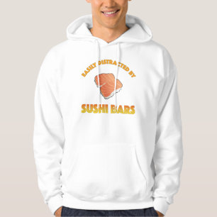 Einfach abgelenkt durch Sushi-Bars Hoodie