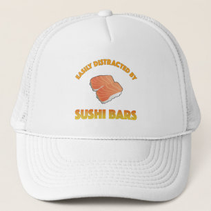 Einfach abgelenkt durch Sushi-Bars Truckerkappe