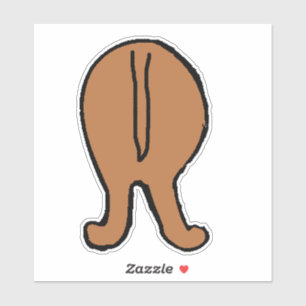 Einfach abgelenkt durch VIZSLAS Stanzung Aufkleber