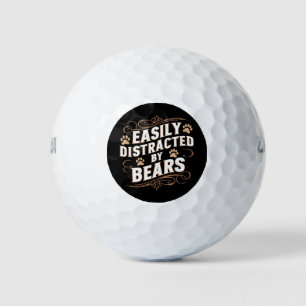 Einfach abgelenkt von Bären Schwule Bären-Pride Golfball