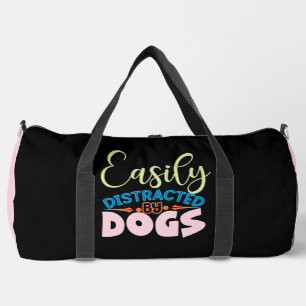 Einfach abgelenkt von Hunden Duffle Bag