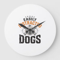 Einfach abgelenkt von Hunden Vintage Hundeliebhabe