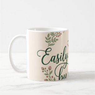Einfach abgelenkt von Pflanzen Botanischer Kaffeeb Kaffeetasse